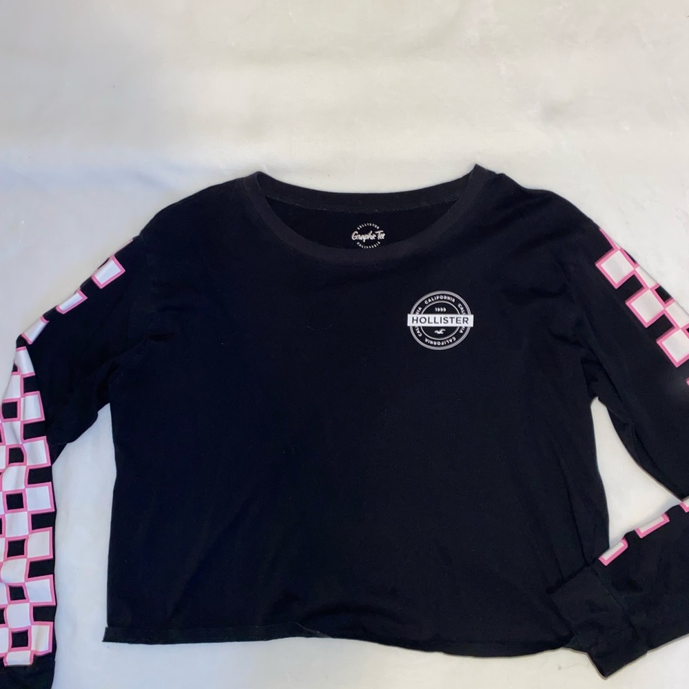 Hollister checkered long sleeve